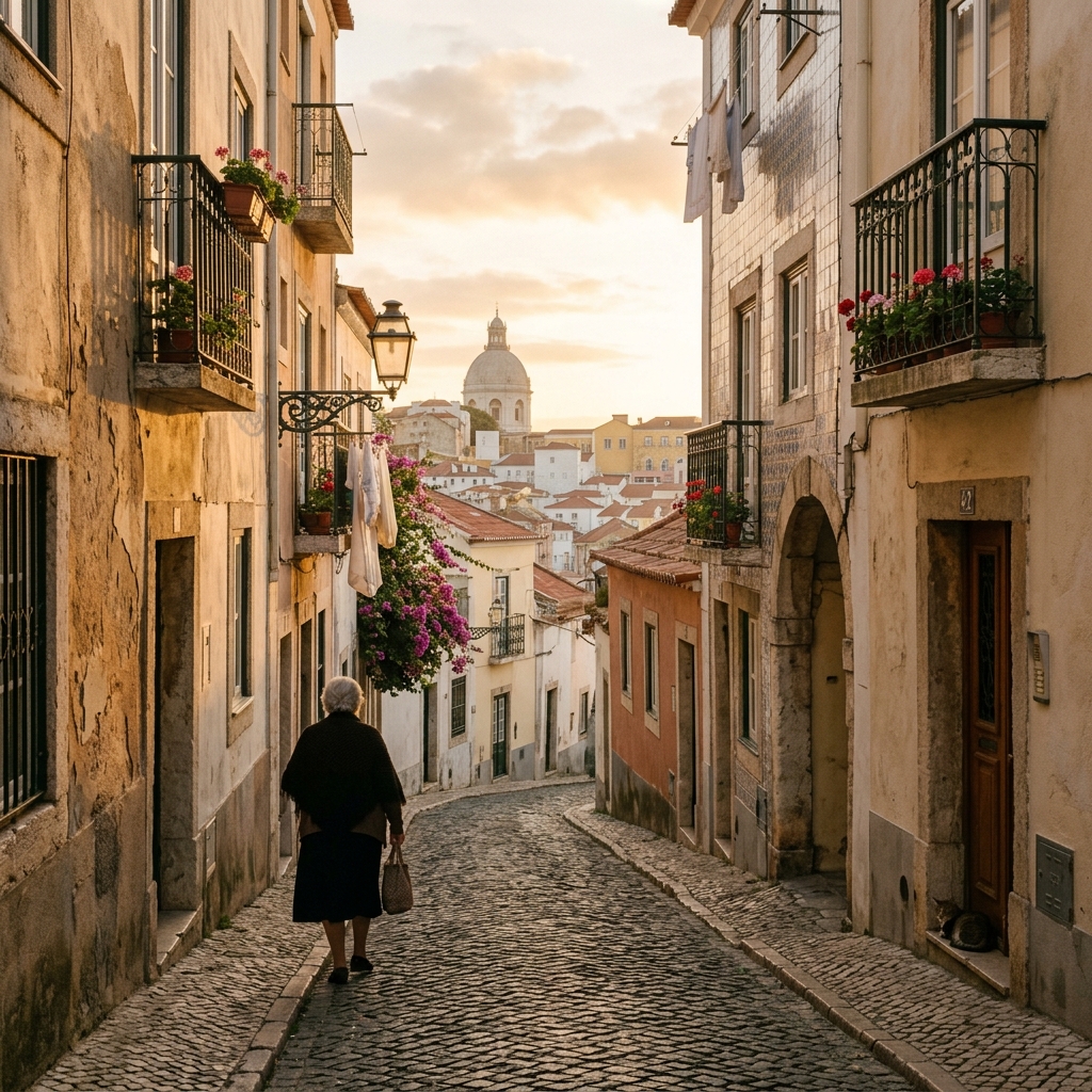 Scouting Lisbon morning photowalk